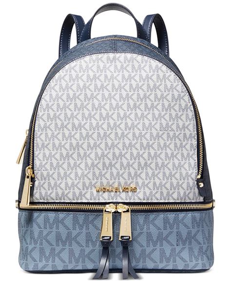 michael michael kors rhea zip medium backpack luggage|Michael Kors Backpack women's.